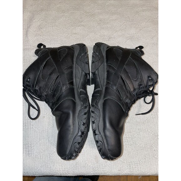 Merrell Tactical Men’s Hiking Boots Sz 11.5 M Black Leather Outdoors Police NWOB
